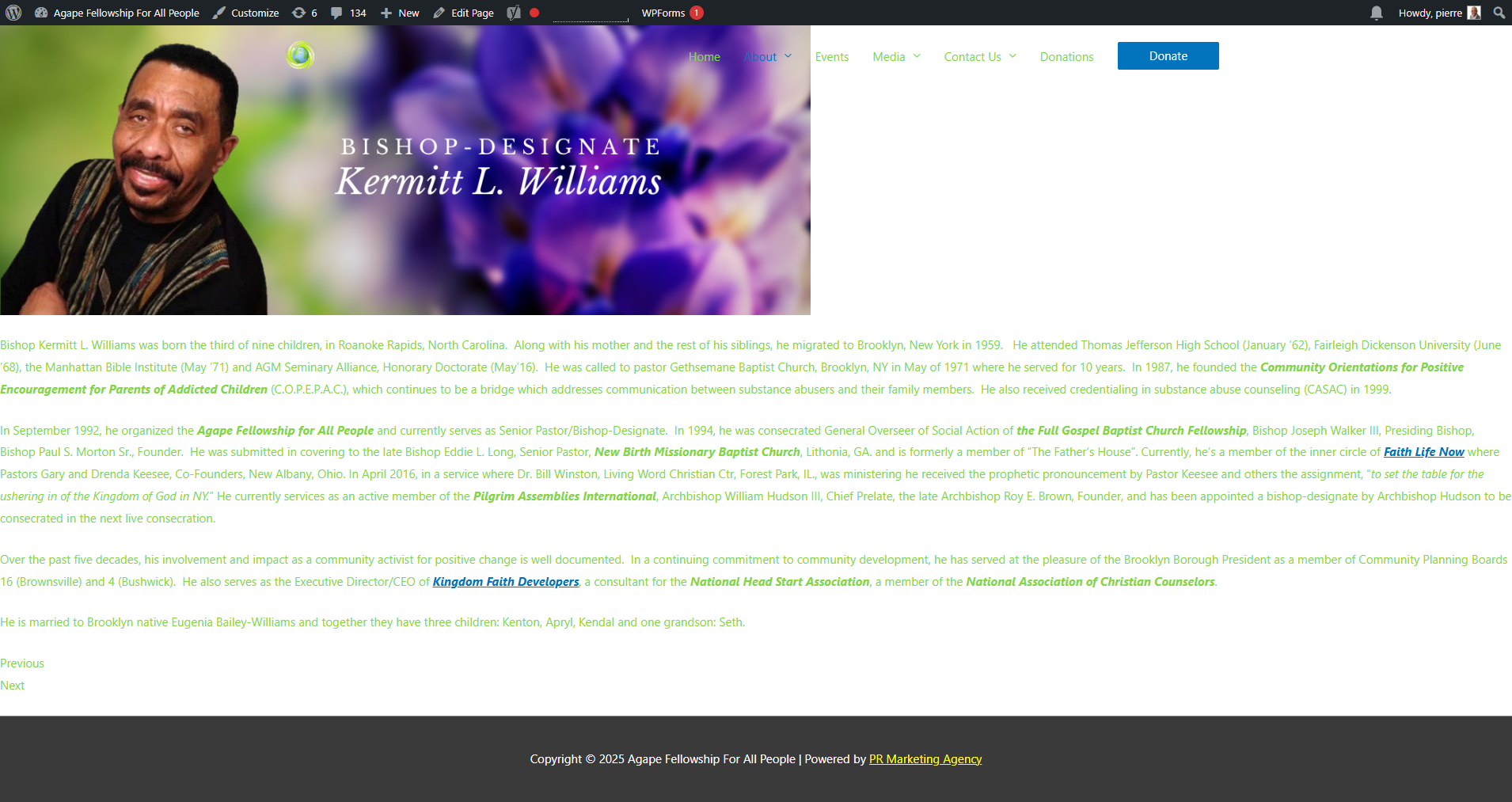 Bishop Williams